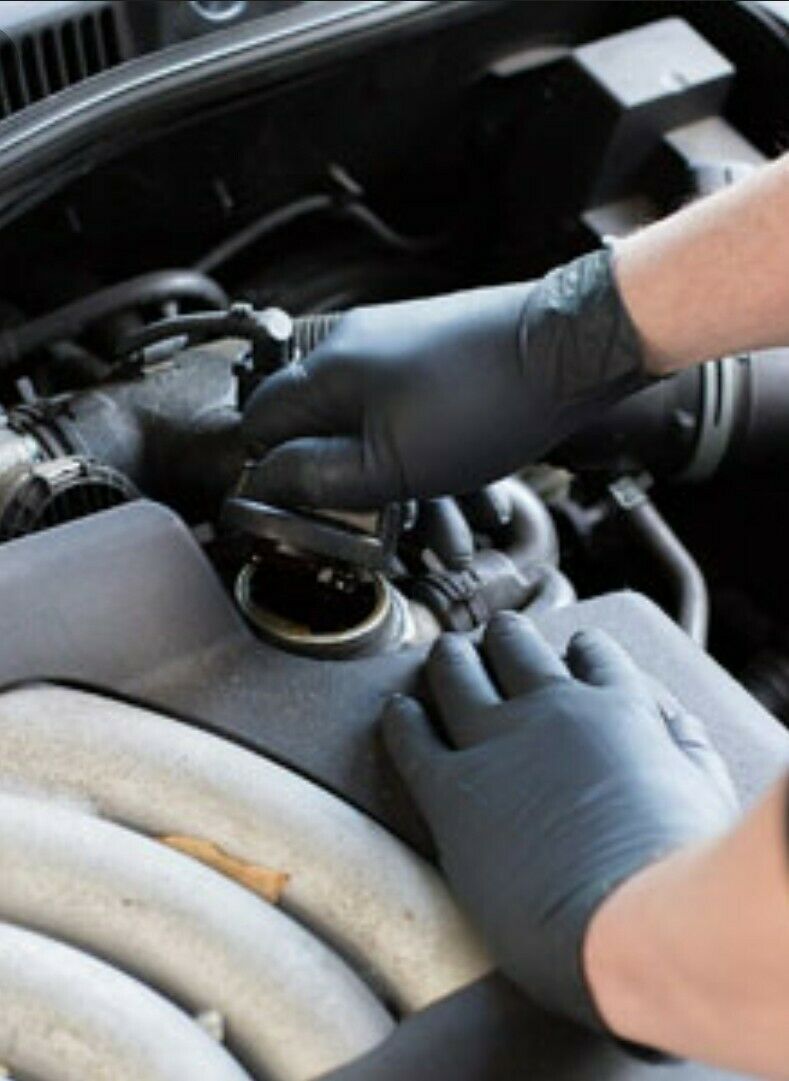 PITBULL Black Nitrile Gloves, 6 mil, Case of 1000 , Large, Fast Free Shipping