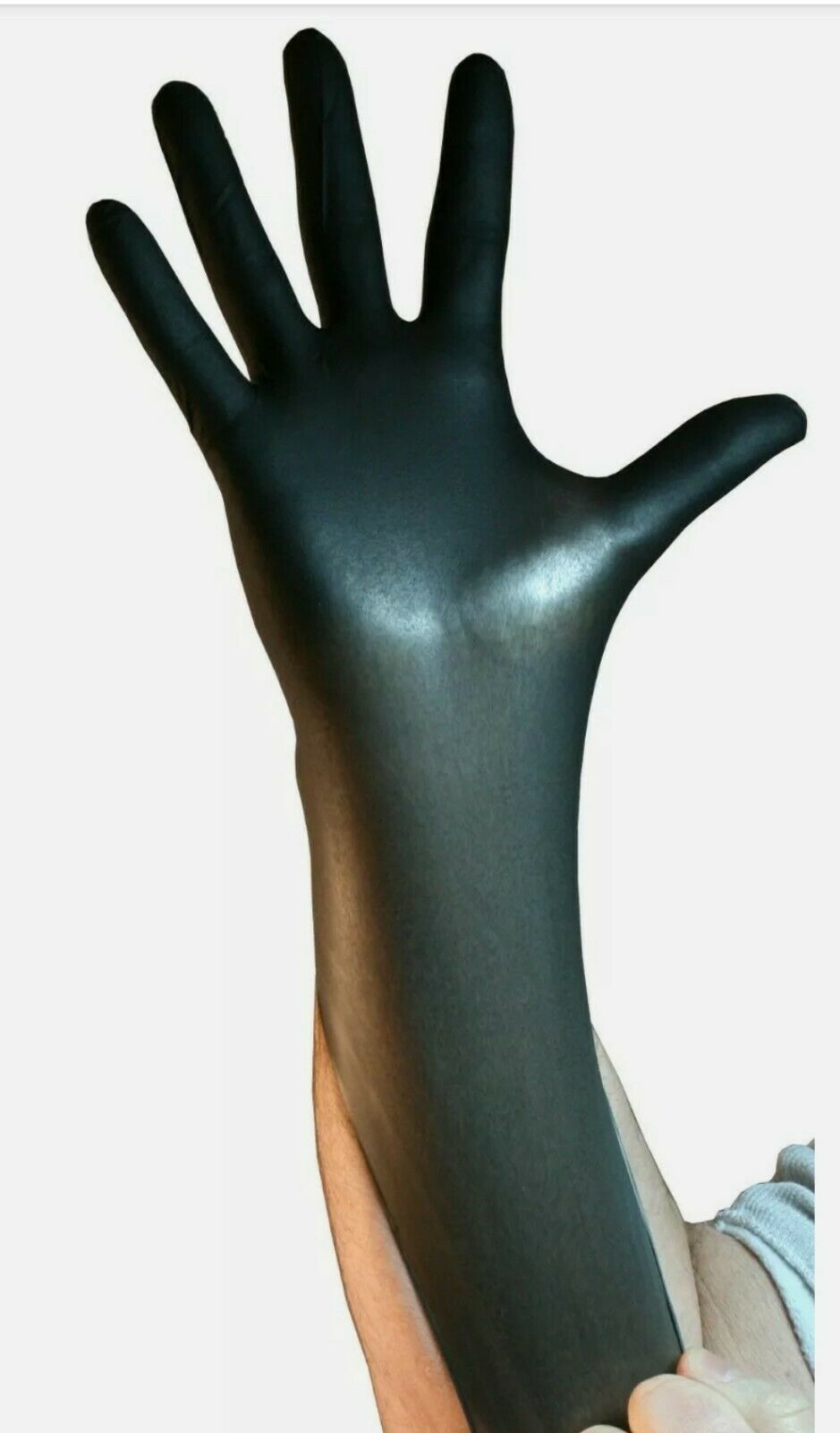 Black Lightning Powder & Latex Free Nitrile Gloves 6mil thick Large, 1000pcs